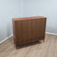 Restored 1960s Italian Teak Highboard: vintage buffet italiano in teak con piedi in ottone, Mid-Century Teak Schrank, aparador años 60, enfilade.