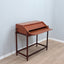 Mid century roll-top shutter teak desk F.lli Proserpio 1960s