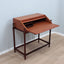 Mid century roll-top shutter teak desk F.lli Proserpio 1960s