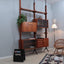 Mid century modular teak bookcase AV Arredamenti 1960s