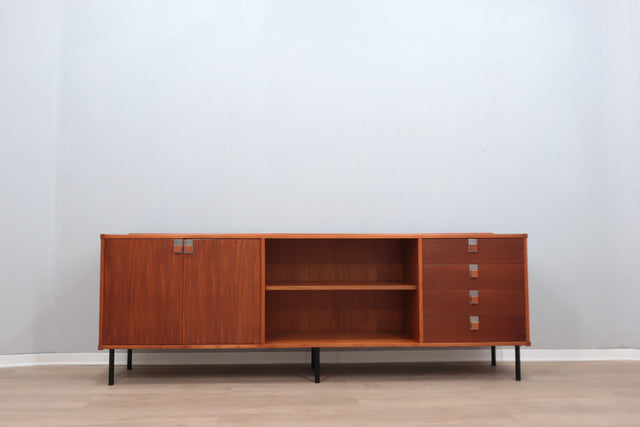 Italian mid century teak sideboard Dal Vera 1960s