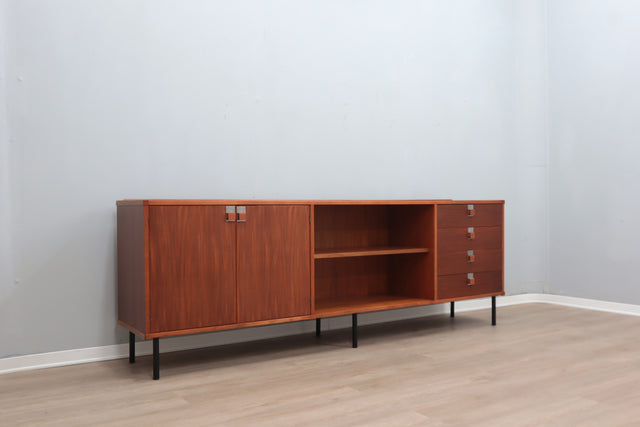 Italian mid century teak sideboard Dal Vera 1960s