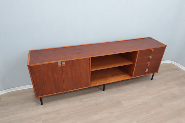 Italian mid century teak sideboard Dal Vera 1960s