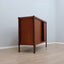 F.lli Proserpio teak sideboard: Mobile anni 50 grissinato, tambour doors cabinet, Mid-century italienisches Design, aparador teca, buffet vintage.