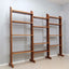 Mid century teak shelves bookcase 1960s
