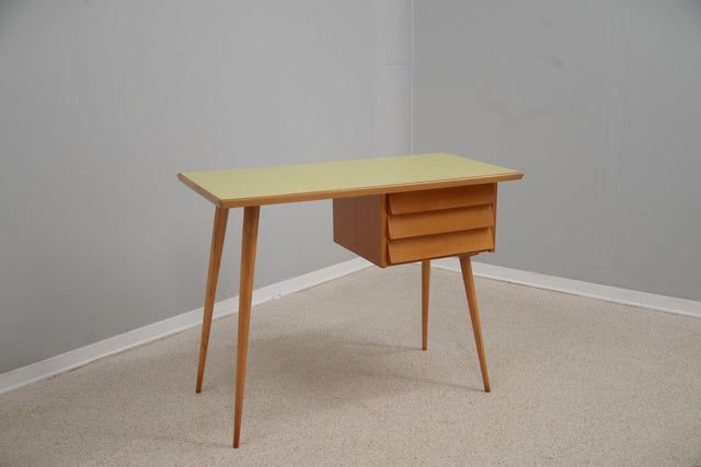 Mid century wood and formica desk 1960s