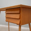 Mid century wood and formica desk 1960s