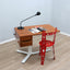 Minimalist 1960s cantilver writing desk A. Mosca for SORMANI 1960s