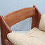 Pair of vintage walnut armchairs MOBIL GIRGI 1970s