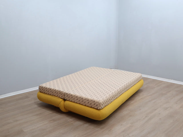 Poltrona Frau Dr. Jekyll & Mr. Hyde sofa bed 1980s: divano modulare anni 80 in bouclé e Naj-Oleari, design italien vintage, schlafsofa, sofá cama.