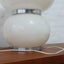 Murano pulegoso glass double shade table lamp Mazzega 1970s