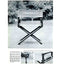 1950s McGuire bamboo and leather director's chair. Chaise metteur en scène McGuire bambou cuir 1950. McGuire Regiestuhl Bambus Leder 1950er.