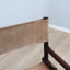 1950s McGuire bamboo and leather director's chair. Chaise metteur en scène McGuire bambou cuir 1950. McGuire Regiestuhl Bambus Leder 1950er.