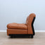 Amanta leather armchairs Cognac-Leder restauriert fauteuils vintage  Mario Bellini C&B Italia 1960s