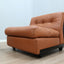 Amanta leather armchairs Cognac-Leder restauriert fauteuils vintage  Mario Bellini C&B Italia 1960s