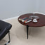 T61 round coffee table Osvaldo Borsani TECNO 1950s