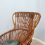 1950s Franco Albini Margherita rattan armchairs by Bonacina. Paire fauteuils Margherita en rotin 50s. Franco Albini Margherita Rattan Sessel.