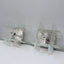 Murano glass sconces Carlo Nason for Mazzega 1960s Italy, set of 2