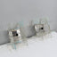 Murano glass sconces Carlo Nason for Mazzega 1960s Italy, set of 2