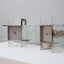 Pair of 1960s Carlo Nason Murano Glass Sconces Wandleuchten, Apliques cristal Murano