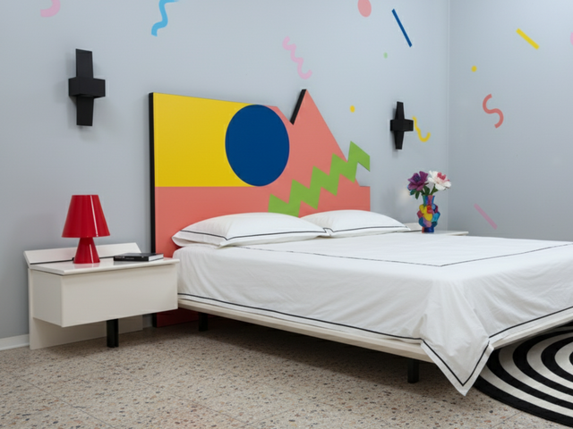 Paolo Piva lacquered nightstands B&B Italia 1980s