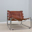 Pascal Mourgue leather lounge chair 1970s
