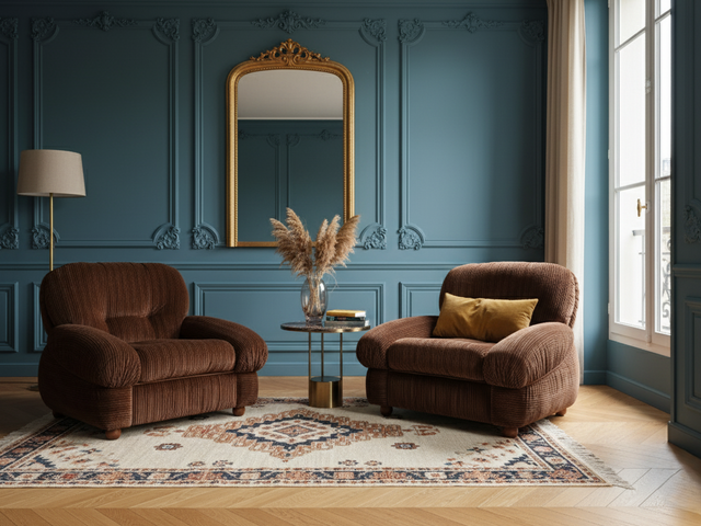 Coppia Poltrone Mid-Century Piazzesi Fauteuils italiens style 1970s Italienische 70er Sessel