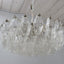 Carlo Scarpa poliedri chandelier 1960s, set of 2