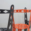 Post modern set of 6 lacquered metal chairs ARTIFORT 2000s