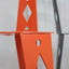 Post modern set of 6 lacquered metal chairs ARTIFORT 2000s