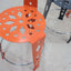 Post modern set of 6 lacquered metal chairs ARTIFORT 2000s
