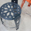 Post modern set of 6 lacquered metal chairs ARTIFORT 2000s