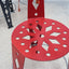 Post modern set of 6 lacquered metal chairs ARTIFORT 2000s