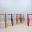 Post modern set of 6 lacquered metal chairs ARTIFORT 2000s