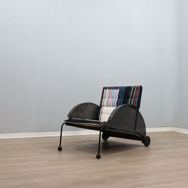 Kartell Anna Castelli armchair with original box & double cover. Poltrona Kartell Anna Castelli fauteils postmoderne Italian 1980s