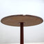 Peter Noever dining table, Zanotta red granite table, 1979 Postmodern marble table, round pedestal dining table