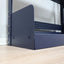 Vintage 1970s "Congresso" industrial metal bookcase by Lips Vago in rare bluette / Étagère modulable / Congresso Regal / Estantería azul