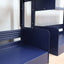 Vintage 1970s "Congresso" industrial metal bookcase by Lips Vago in rare bluette / Étagère modulable / Congresso Regal / Estantería azul
