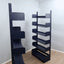 Vintage 1970s "Congresso" industrial metal bookcase by Lips Vago in rare bluette / Étagère modulable / Congresso Regal / Estantería azul