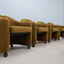 Eugenio Gerli PS142 armchairs for TECNO 1960s, set of 6