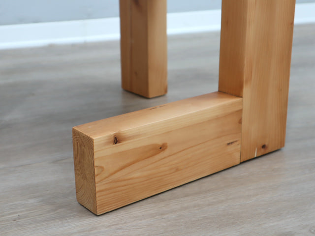 Vintage Steltman Chair: geometric wood masterpiece, design scultoreo anni 80, chaise d'art, Stuhl Klassiker, silla de vanguardia. Restored & Ready.