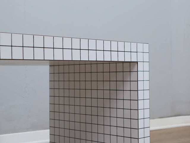 Original 1970s Quaderna bench by Superstudio for Zanotta; rare panca vintage, design radicale italiano, original 70er Jahre Bank, banco minimalista.