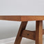 TORBECCHIA walnut bench Giovanni Michelucci 1960s