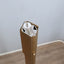 Kazuhide Takahama Totem lamp, gold floor lamp Sirrah 1980s, Italian postmodern lighting, vintage brass floor lamp,
