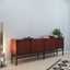 Enrico Tronconi 3 column adjustable floor lamp 1970s