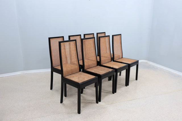 Tito Agnoli dining chairs 840 model, MONTINA 1970s