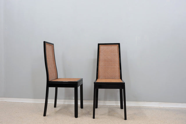 Tito Agnoli dining chairs 840 model, MONTINA 1970s