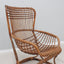 Set of 2 rattan chairs Tito Agnoli BONACINA 1960s