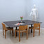 Tobia Scarpa vintage extendable dining table GAVINA 1960s