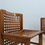 Transenna vintage dining chairs T. Ammannati and G. Vitelli 1970s